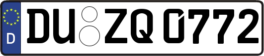 DU-ZQ0772