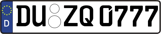 DU-ZQ0777