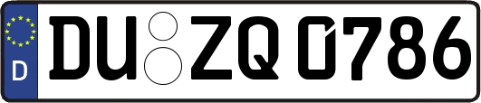 DU-ZQ0786