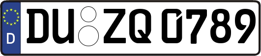 DU-ZQ0789