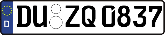 DU-ZQ0837