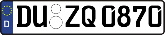 DU-ZQ0870