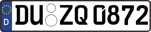 DU-ZQ0872