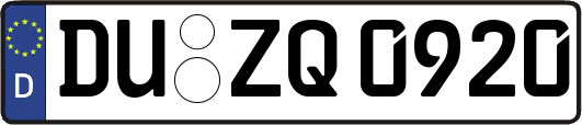 DU-ZQ0920