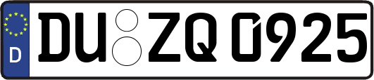 DU-ZQ0925