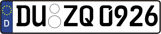 DU-ZQ0926
