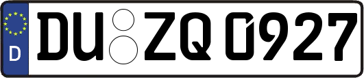 DU-ZQ0927