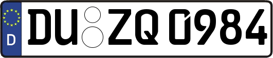 DU-ZQ0984