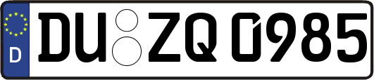 DU-ZQ0985