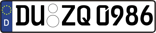 DU-ZQ0986