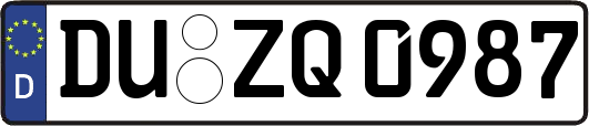 DU-ZQ0987