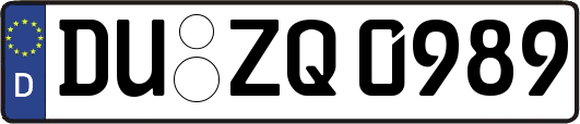 DU-ZQ0989
