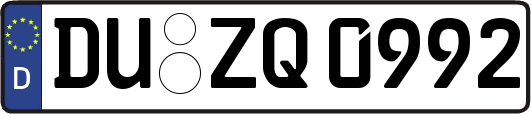 DU-ZQ0992