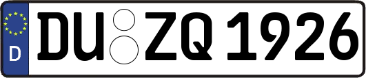 DU-ZQ1926