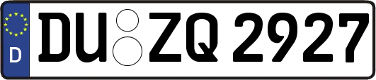DU-ZQ2927