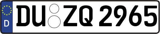 DU-ZQ2965