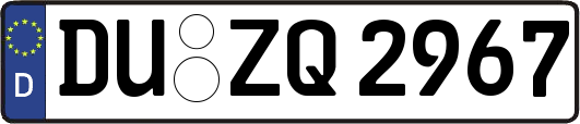 DU-ZQ2967