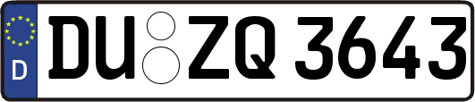 DU-ZQ3643
