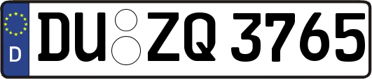 DU-ZQ3765