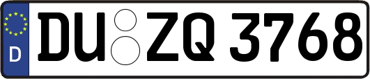 DU-ZQ3768