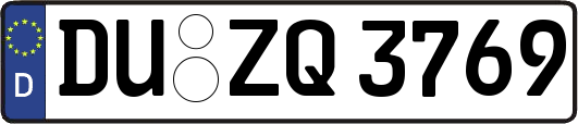 DU-ZQ3769