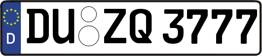 DU-ZQ3777