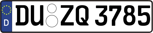 DU-ZQ3785