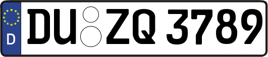 DU-ZQ3789