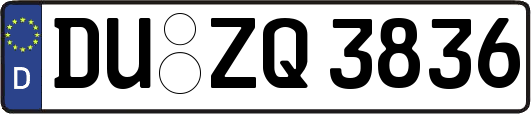 DU-ZQ3836