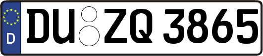 DU-ZQ3865
