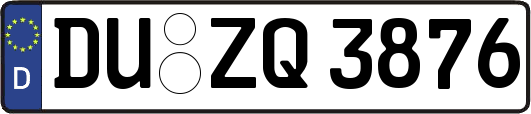 DU-ZQ3876