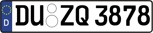 DU-ZQ3878