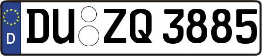 DU-ZQ3885