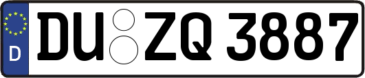 DU-ZQ3887