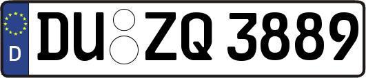 DU-ZQ3889