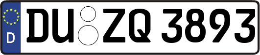 DU-ZQ3893