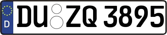 DU-ZQ3895