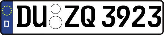 DU-ZQ3923
