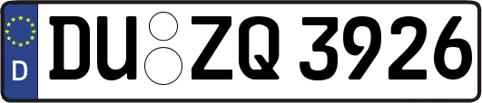 DU-ZQ3926