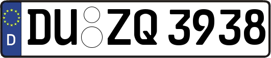 DU-ZQ3938