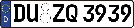 DU-ZQ3939