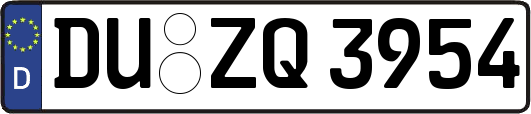 DU-ZQ3954