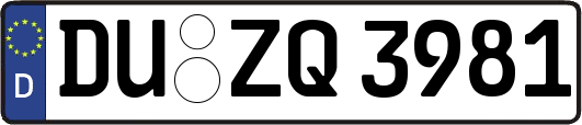 DU-ZQ3981