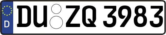 DU-ZQ3983