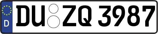 DU-ZQ3987