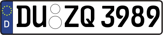 DU-ZQ3989