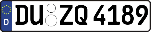 DU-ZQ4189