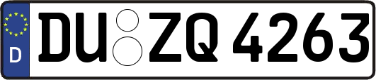 DU-ZQ4263