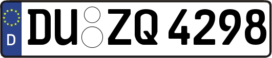 DU-ZQ4298