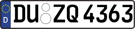 DU-ZQ4363